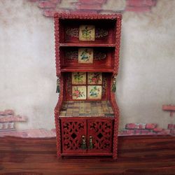 doll kitchen cabinet.1:12 scale.