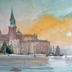 Venice Watercolor original painting