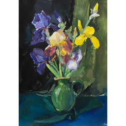 bouquet of irises