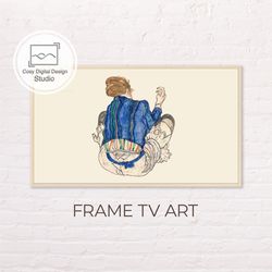 Samsung Frame TV Art | 4k Vintage Portrait Art for The Frame TV | Oil paintings | Instant Download