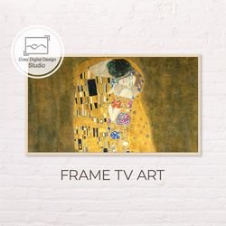 Samsung Frame TV Art | 4k Gustav Klimt Vintage Portrait Art for The Frame TV | Oil paintings | Instant Download