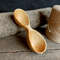 Handmade wooden measuring scoop from natural willow wood - 04