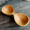 Handmade wooden measuring scoop from natural willow wood - 06