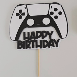 Video Game | Gamer | Game Controller Cake Topper | Games | Boy Birthday | Men Cake Topper | Kids Birthday