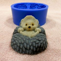 Little hedgehog - silicone mold