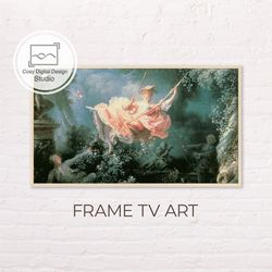 Samsung Frame TV Art | 4k Jean Honore Fragonard Vintage Art for Frame TV | Oil paintings | Instant Download