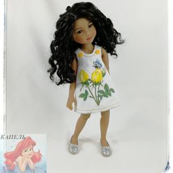 Doll clothes for Ruby Red Fashion "YELLOW ROSE" (For Doll Size: 14.5 inch)