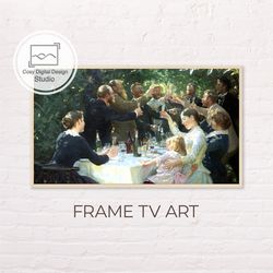 Samsung Frame TV Art | Peder Severin Kroyer Vintage Art for Frame TV | Digital Art Frame TV | Fine Art Oil Paintings