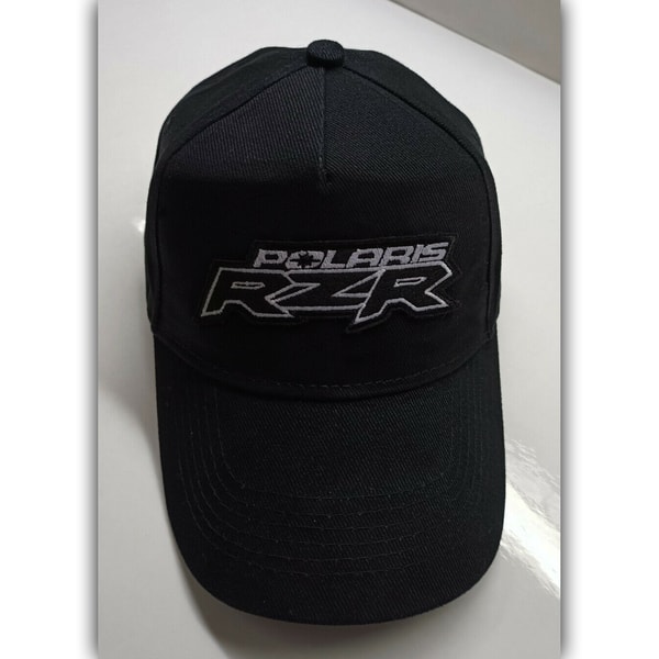 Polaris Racing Cap POLARIS RZR BLACK Cotton Hat | Inspire Uplift