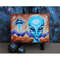 Alien Painting Space Original Art UFO Artwork Fantasy Wall Art Oil Canvas (2)_3.jpg