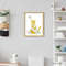 Orange White Cat Print Cat Decor Cat Art Home Wall-15.jpg
