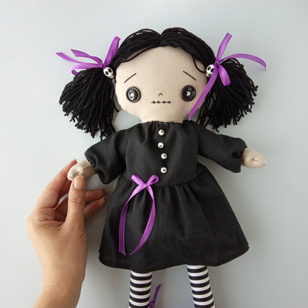 handmade-goth-doll-with-purple-ribbons-3