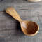 Handmade wooden coffee scoop from natural willow wood - 05
