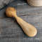 Handmade wooden coffee scoop from natural willow wood - 08