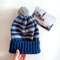 Hogwarts Gryffindor pompom hat handknit women hat Slytherin hats Warm hats Winter hat Gryffindor hat Women hats