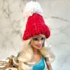 Knit Hats for Barbie doll Knitting pattern PDF