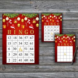 Christmas toys bingo game,Christmas bingo game card,Christmas Bingo Printable,Holiday Bingo Cards,INSTANT DOWNLOAD--64