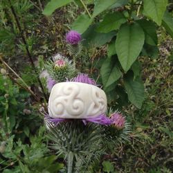 hand carved triskelion triquetra ring