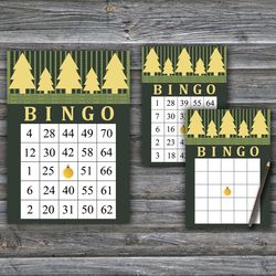 Gold christmas tree bingo game card,Christmas bingo game card,Christmas Bingo Printable,Holiday Bingo,INSTANT DOWNLOAD93