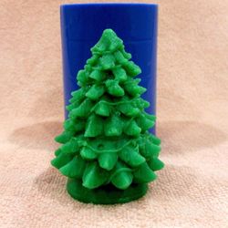 New Year tree - silicone mold