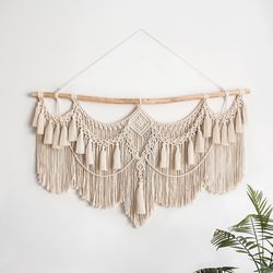 large macrame backdrop, big macrame wall hanging, macrame headboard, extra large macrame wall hanging