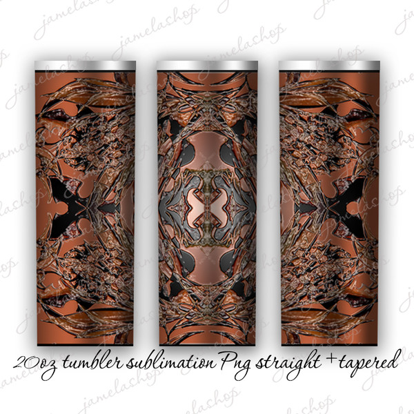tooled leather tumbler design sublimation png