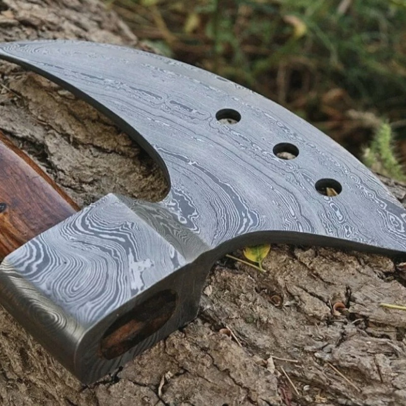 HandForgedDamascusSteelTomahawkVikingAxeinusajpeg