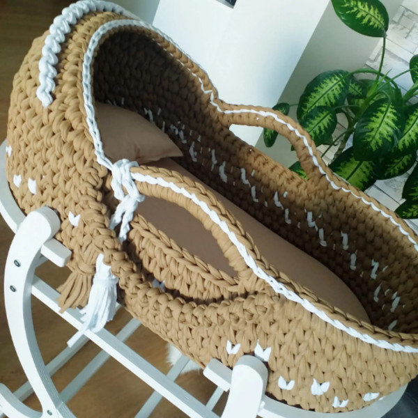 Moses Basket, Knit Moses Basket, Bassinet Baby Basket, Baby Shower Gift, Newborn Baby Gift, Baby nest (5).png