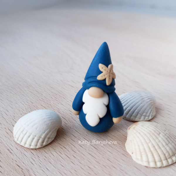 miniature beach gnome - Coastal Gnome - Ocean sea gnome 7.jpg