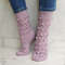 Pink-womens-warm-handmade-socks-5