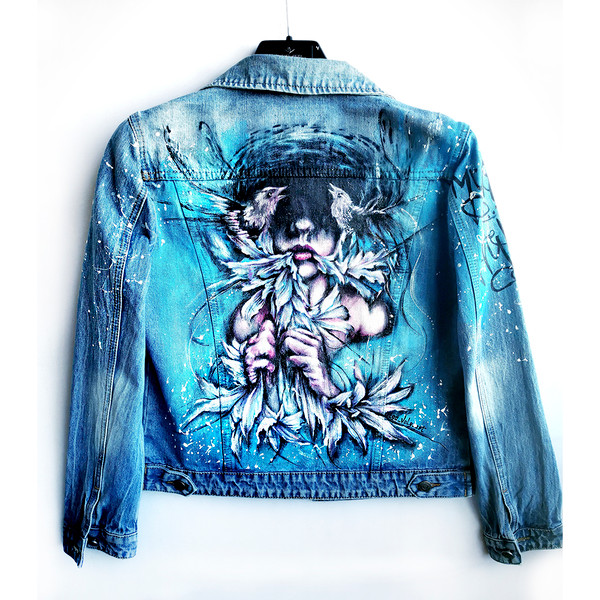 hand painted women jacket-jean jacket-denim jacket-girl clothing-designer art-wearable art-custom clothes-24.jpg