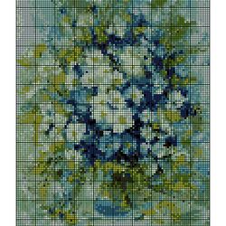 A Vase of Flowers | Cross Stitch Pattern