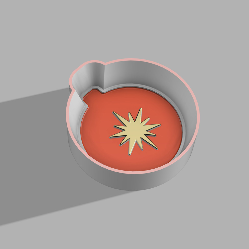 Christmas bauble Bath Bomb 3d printing File