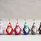 Miniature Christmas Gnome figurine - tiny clay gnome gift 6.jpg