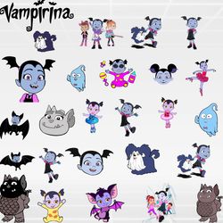 Vampirina SVG File, Vampirina Clipart, Vampirina Silhouette, Vampirina Cut Files, Vampirina Cricut, Vampirina Png