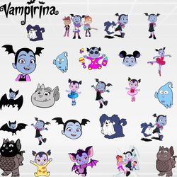 vampirina svg file, vampirina clipart, vampirina silhouette, vampirina cut files, vampirina cricut, vampirina png