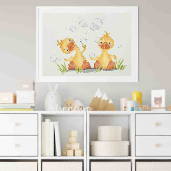Baby ducklings watercolor clipart set -4.jpg