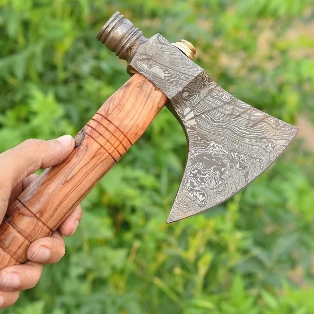 HandForgedDamascusSteelTomahawkVikingAxenowjpeg