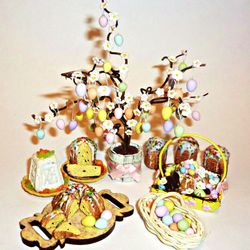 Dollhouse miniature 1:12 happy Easter!