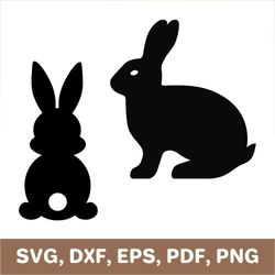 bunny svg, rabbit svg, bunny template, rabbit template, bunny dxf, rabbit dxf, bunny png, rabbit png, bunny laser cut