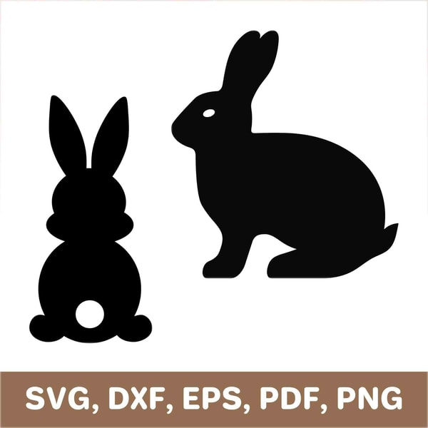 Bunny svg, rabbit svg, bunny template, rabbit template, bunn - Inspire ...