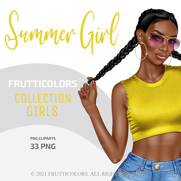 summer-vibes-clipart-fashion-girl-illustration-clipart-african-american-fashionable-afro-girls-denim-printable-png-sublimation-design-commercial-use-2.jpg