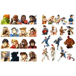 street fighter svg, vector street fighter, street fighter silhouette
