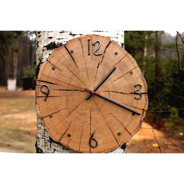 wall clock oak.jpg