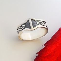 Isa Rune.Rings.asatru.nordic.runes and meanings.rune ring.runes.vikings.rune jewelry.elder futhark runes ring viking.