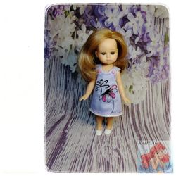 The doll's embroidered dress "BUTTERFLY" is suitable for dolls Heartstrings , Paola Reina mini, Kruselings