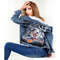 hand painted women jacket-jean jacket disney-denim jacket-girl clothing-designer art-wearable art-custom clothes-5.jpg