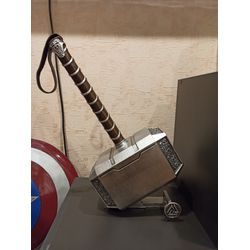 Thors hammer, Mjolnir, Replica 1:1, Scale movie cosplay Avenger