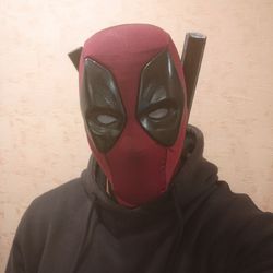 Deadpool mask cosplay marvel version 2