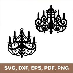chandelier svg, chandelier template, chandelier dxf, chandelier png, chandelier laser cut, chandelier cut file, cricut